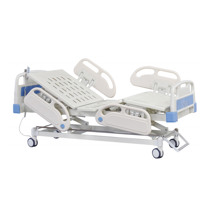 तीन समारोह मेडिकल बेड इलेक्ट्रिक आईसीयू रोगी बिस्तर