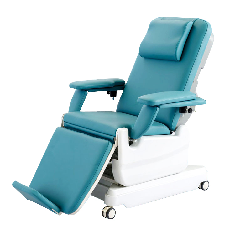 2 Motor Electric Dialysis Recliner Chair for Patient
