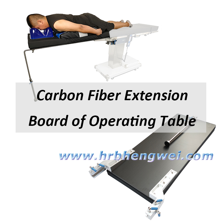Carbon fibre extension plate