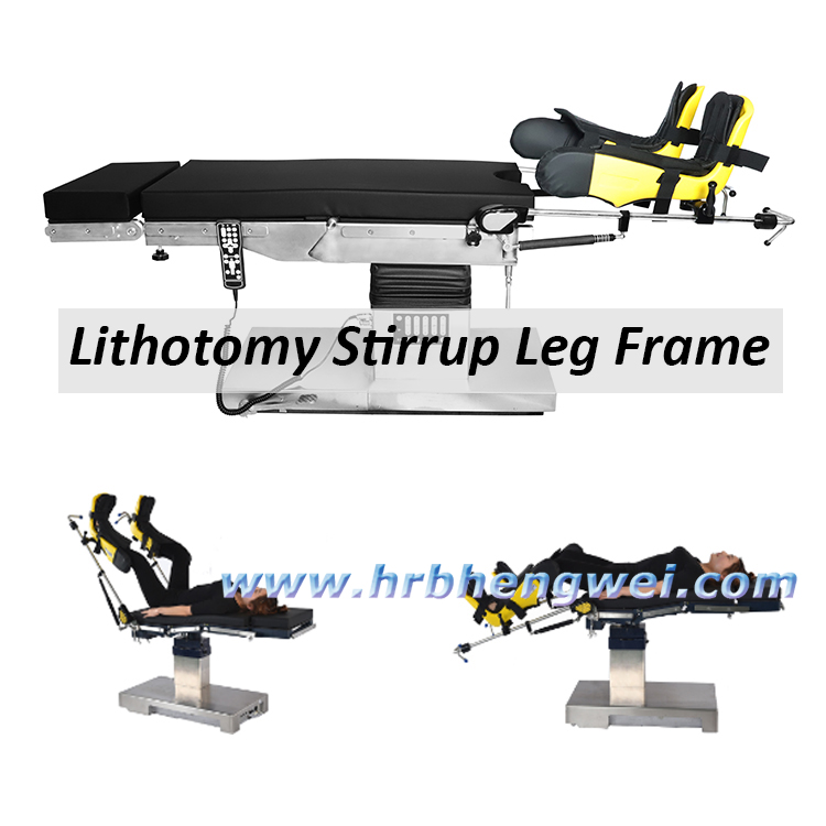 ¿Sabes cómo usar el marco de pierna de estribo de litotomía?
