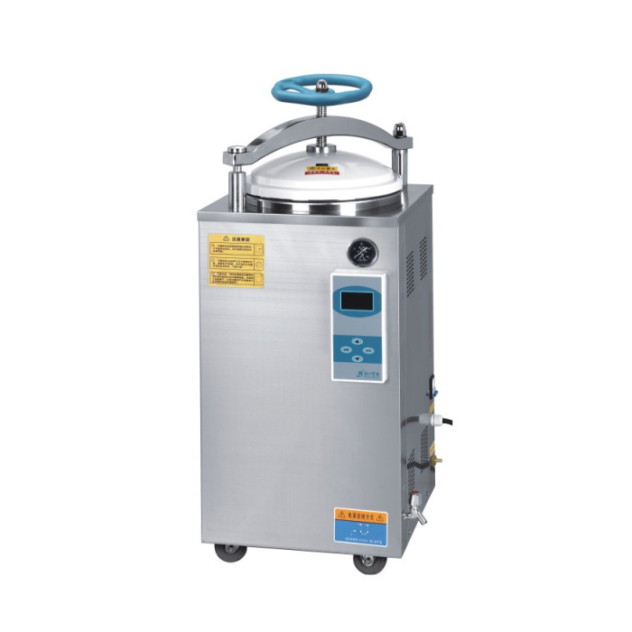 LCD Display Automation Laboratory Vertical Autoclave Sterilization