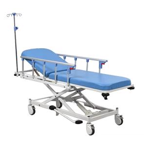 Mesa de exame de paciente móvel de altura ajustável para hospital