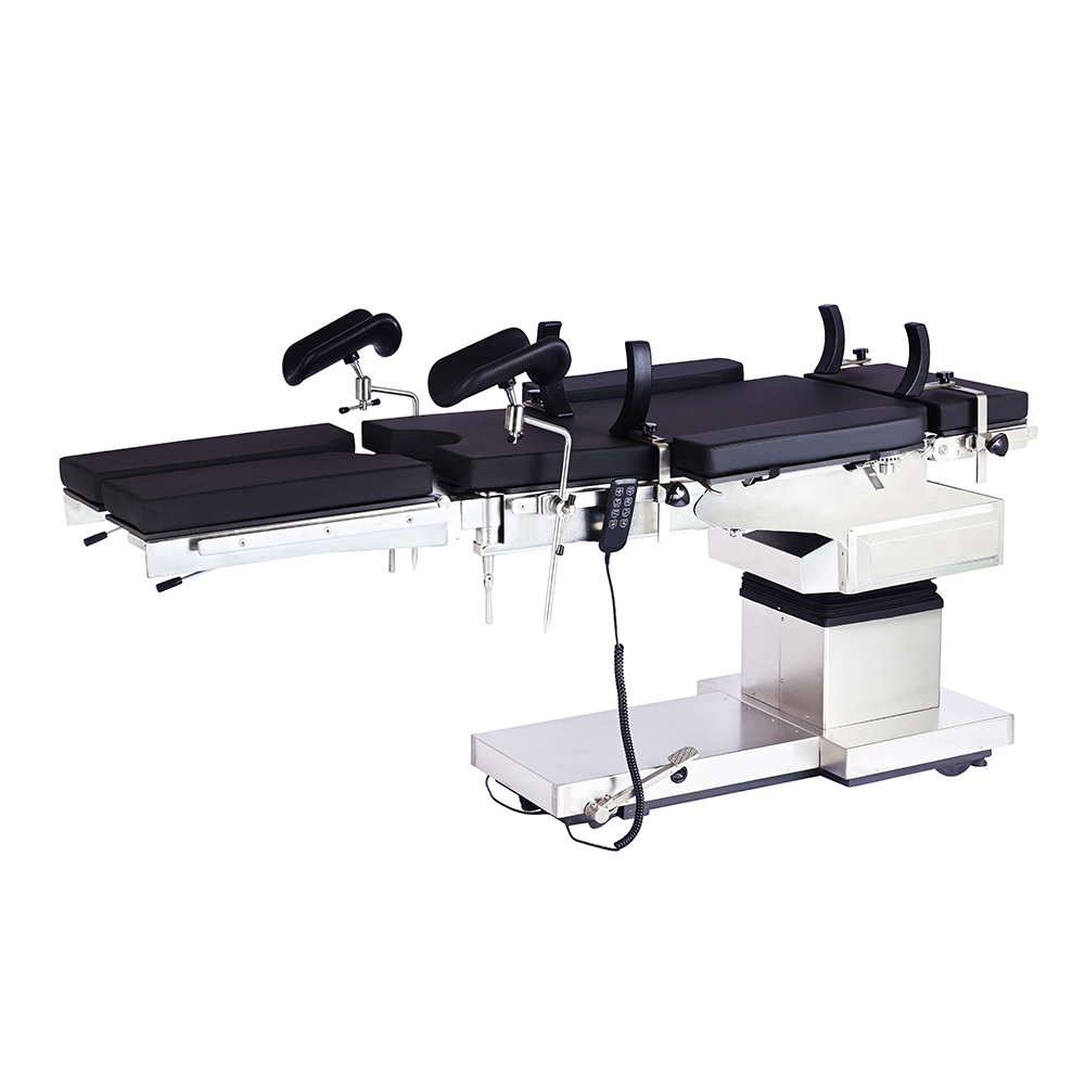 Table OT compatible avec bras C orthopédique à base électrique en T HW-503-D