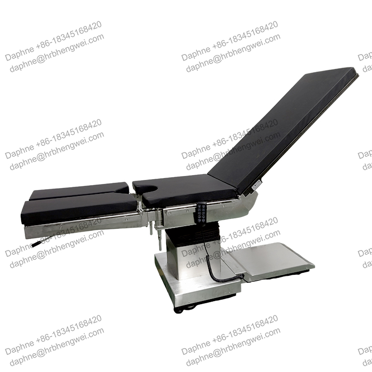 HW-503-C1 Carbon Fiber Electric 3D C Arm G Arm Radiolucent Fluoroscopy Table