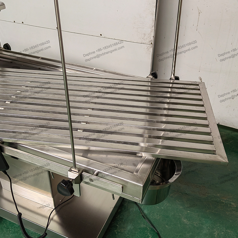 Stainless Steel 1 Function Electric Vet Surgical Table