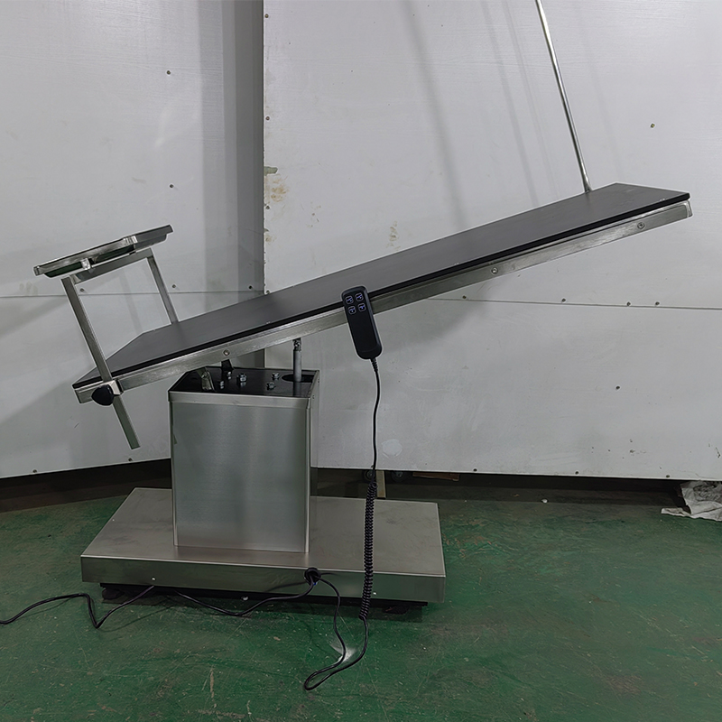 C Arm Compatitable X Ray Electric Vet Surgical Operation Table