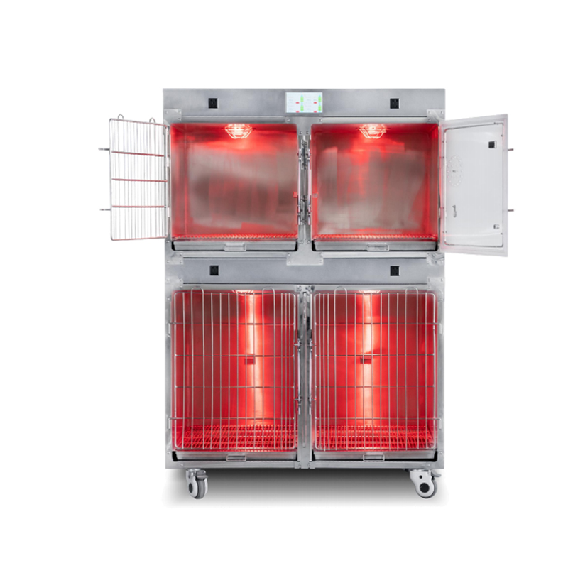 HW-VC004 New Cat Hospital Infrared Therapy Cage