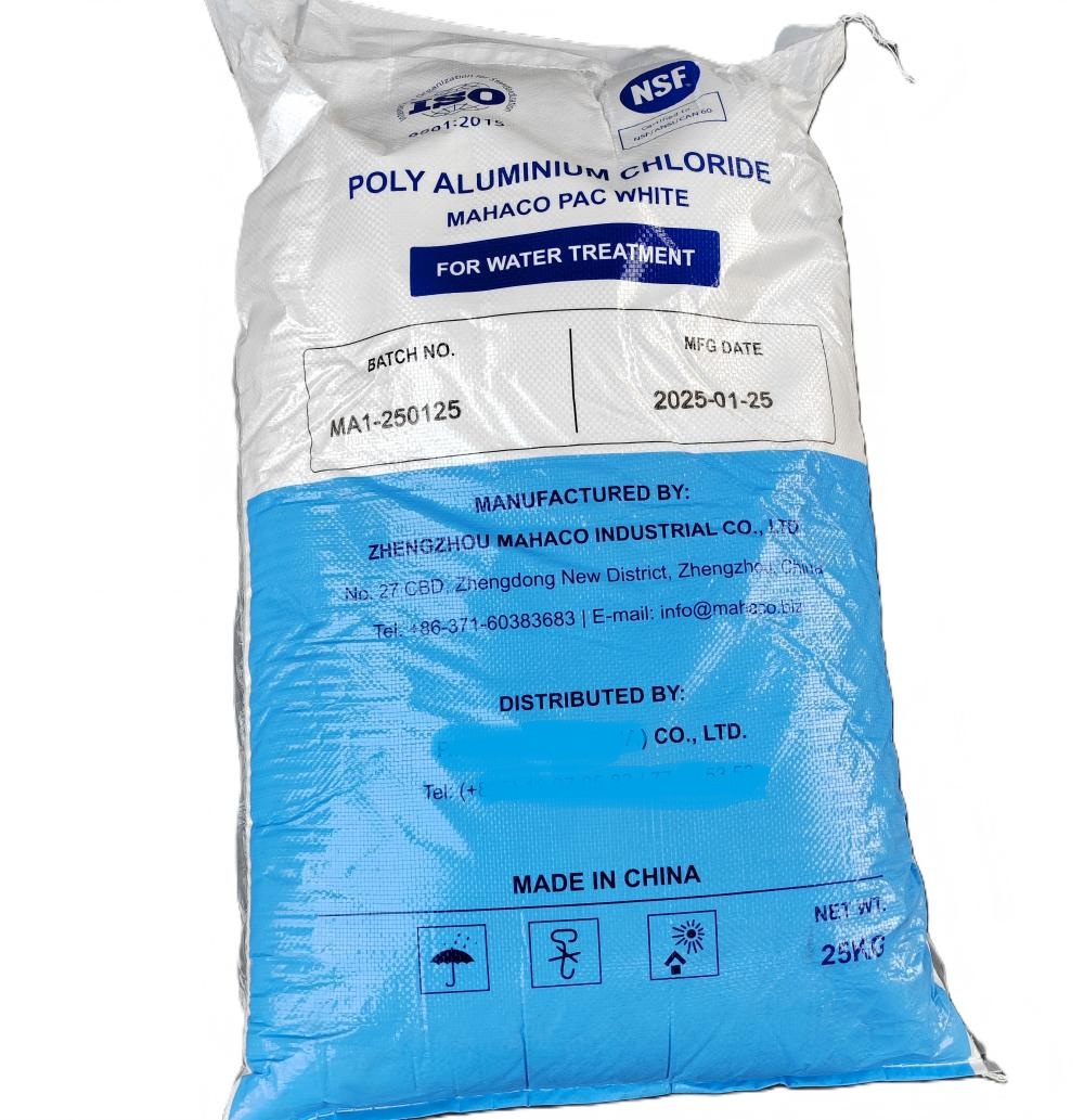 NSF certified poly aluminium chloride PAC