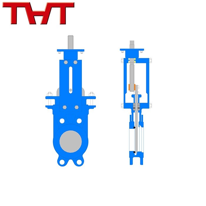 wafer ductile iron Knife Gate Valve