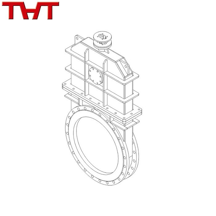 Bonneted Electric Actuated Motorized Knife Gate Valve