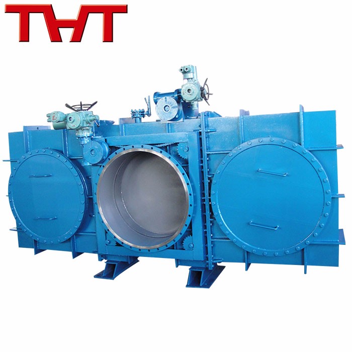 Closed Type Electric Blind Valve For Blast Furnace Gas