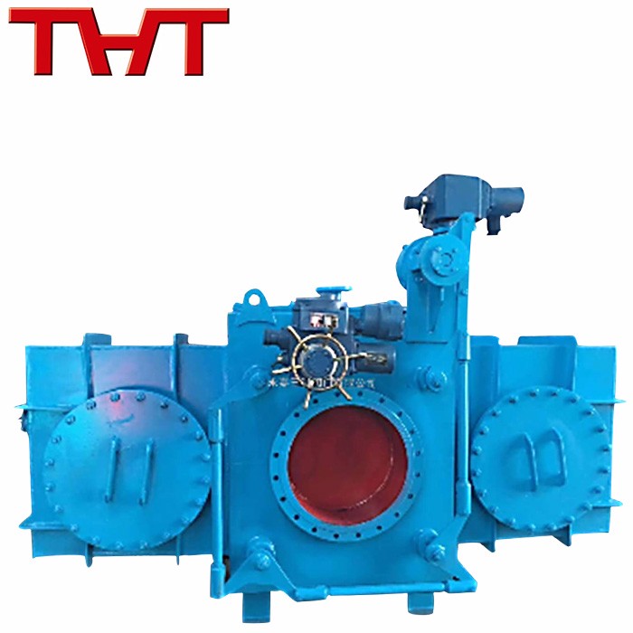 Closed Type Electric Blind Valve For Blast Furnace Gas