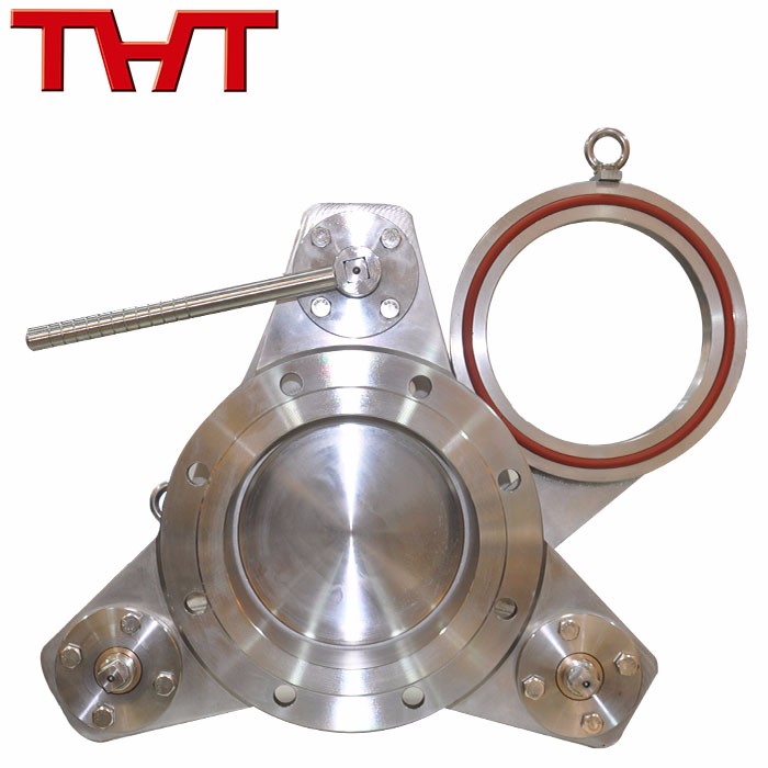 Stainless Steel Line Blind Plate Valve