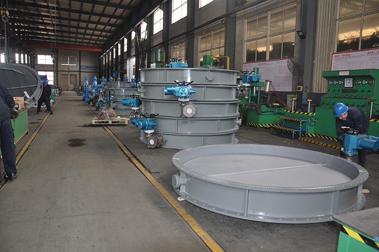 Electric Aeration Ventilation Damper Butterfly Valve