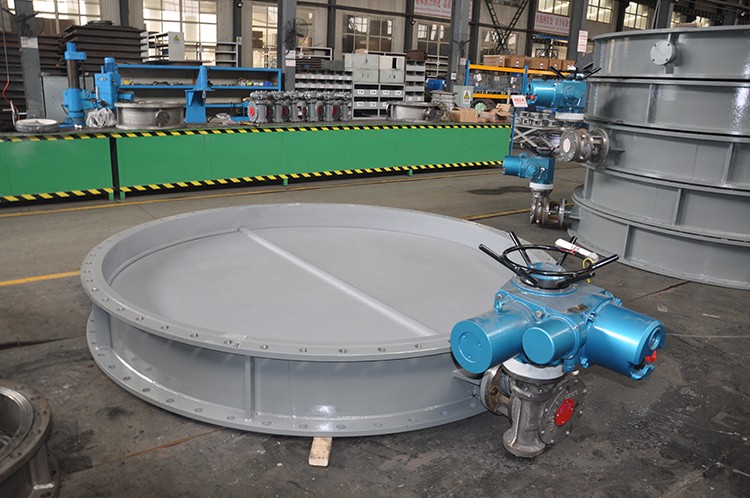 Electric Aeration Ventilation Damper Butterfly Valve