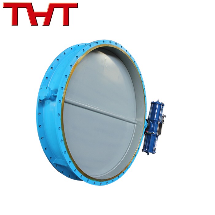 Pneumatic Flue Gas Ventilation Butterfly Valve