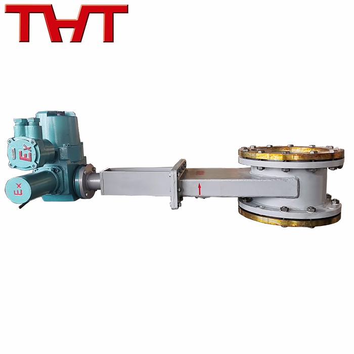 DN300 Electric Flanged Slide Gate Valve