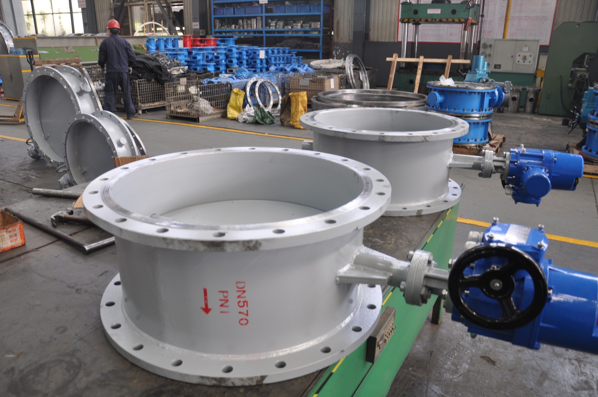 Electric Butterfly Damper Valve