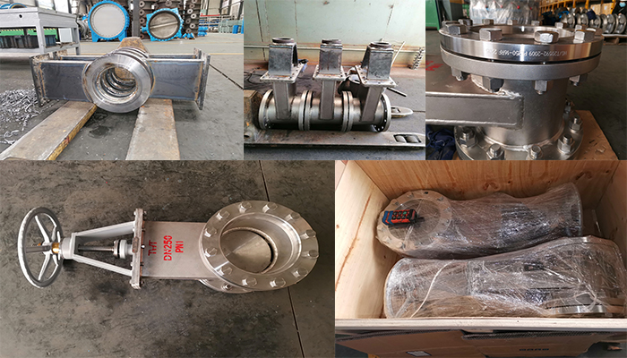 stainle steel slide gate valve