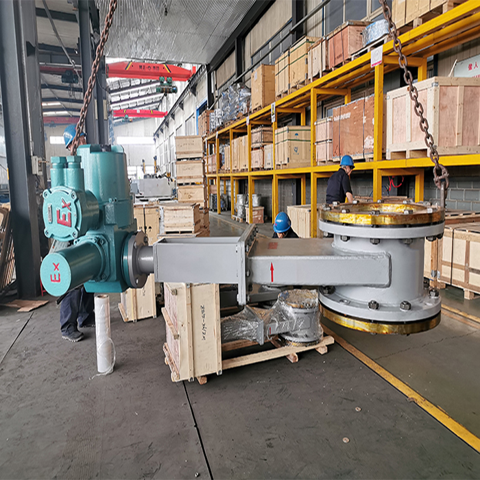 flanged slide gate valve