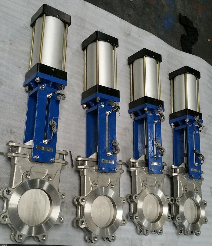 penumatic knife gate valve