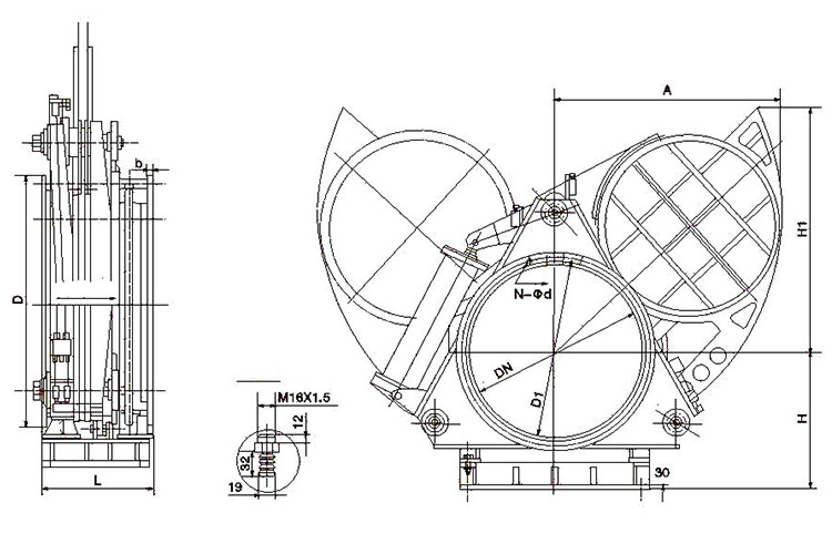 line blind valves