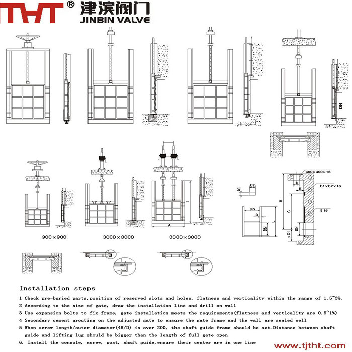 sluice gate valve