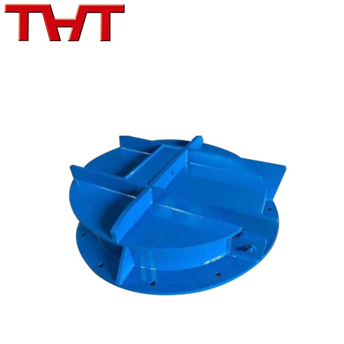 Round Casting Iron Prevent Backwater Flow Non-standard Flap Valve