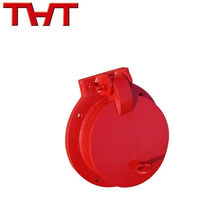 Round Casting Iron Prevent Backwater Flow Non-standard Flap Valve