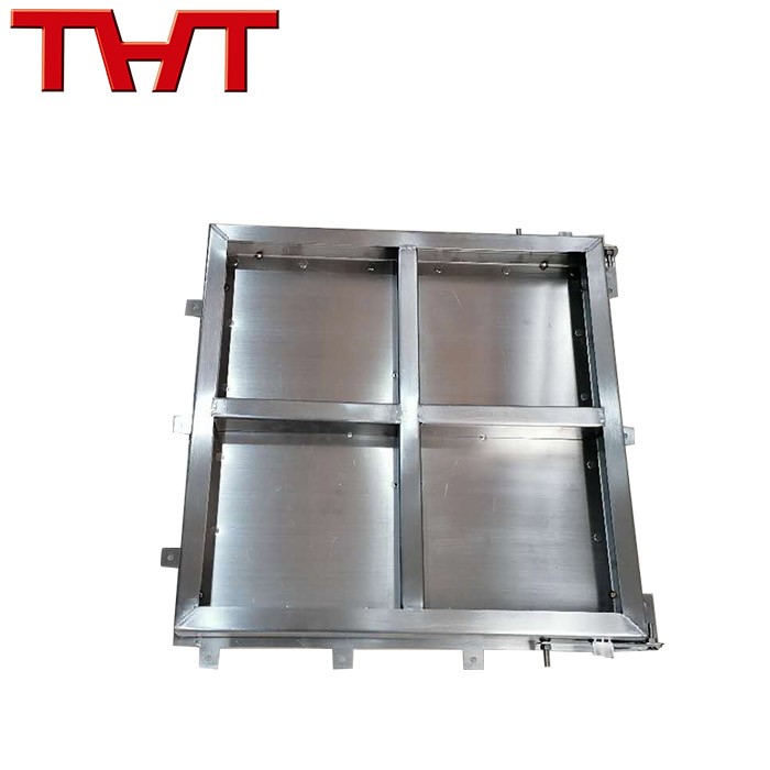 Welded Square Stainless Steel Flap Valve