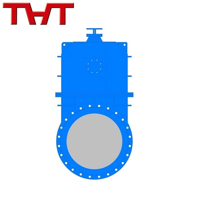 Welding process flanged carbon steel Knife Gate Valve