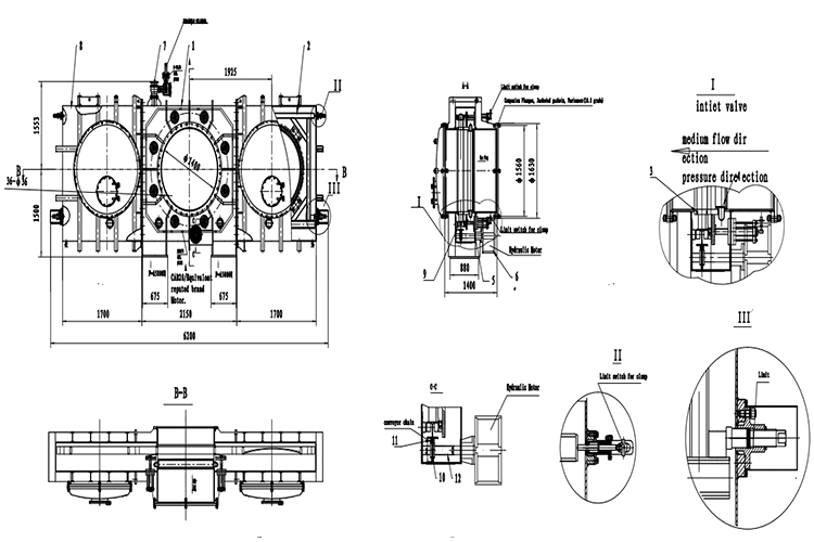 shaped blind valve