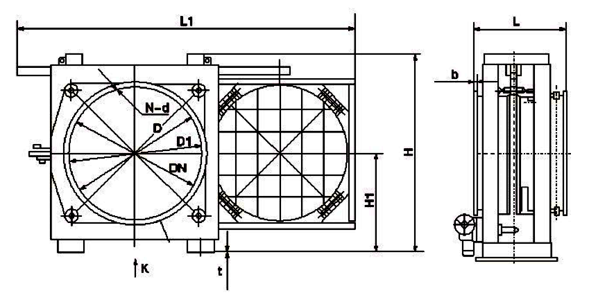 Rotary Type Goggle Valve