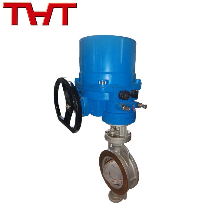 Electric Wafer Stainless Steel Butterfly Valve