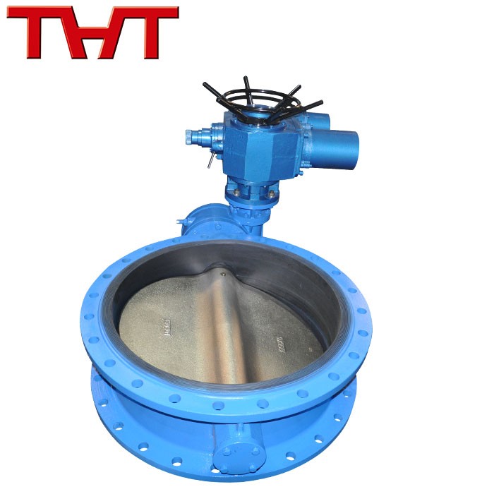 Electric Actuator Rubber Seal Butterfly Valve