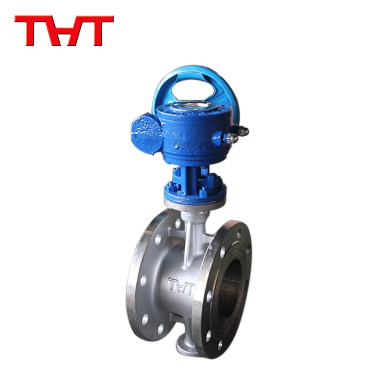 Ss316l Eccentric Worm Gear Butterfly Valve