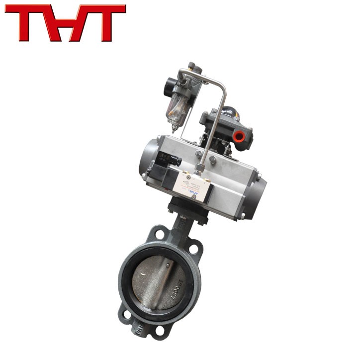 Pneumatic Cement Epdm Seat Center Line Butterfly Valve