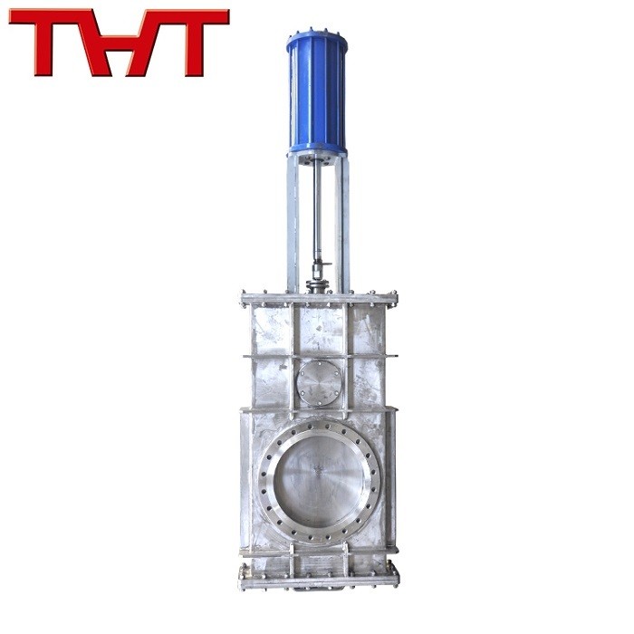 Heavy Duty Double Gate Air Sealed Knife Gate Valve