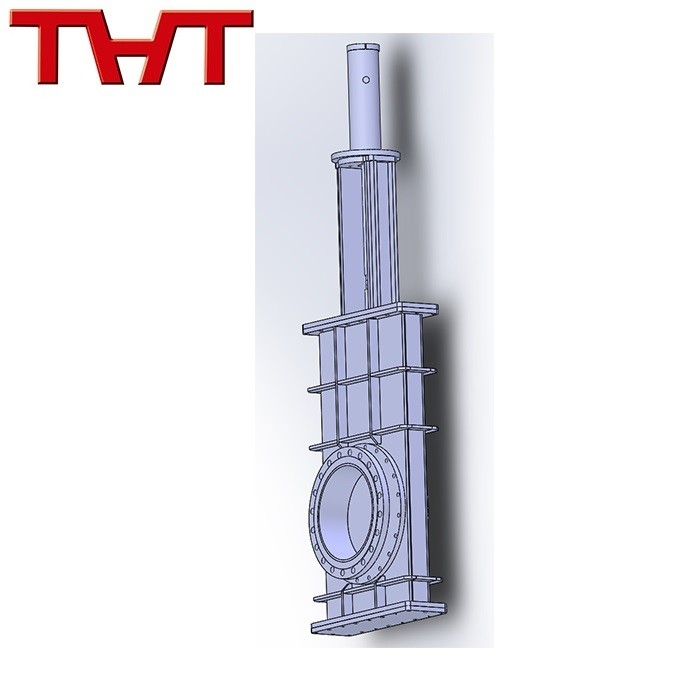 Heavy Duty Double Gate Air Sealed Knife Gate Valve