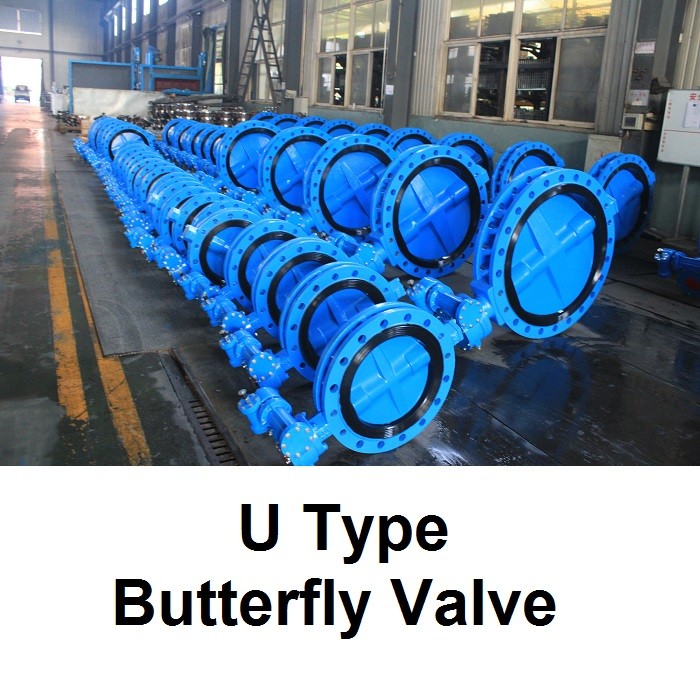 16 Inch U Shape Center Line Butterfly Valve