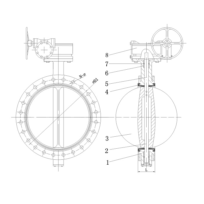 16 Inch Butterfly Valve