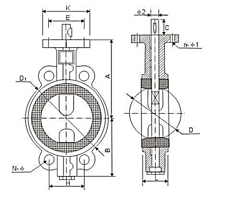 Manual Butterfly Valve