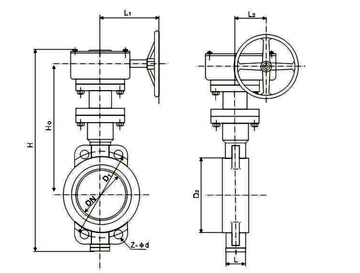 Electric Wafer Butterfly Valve