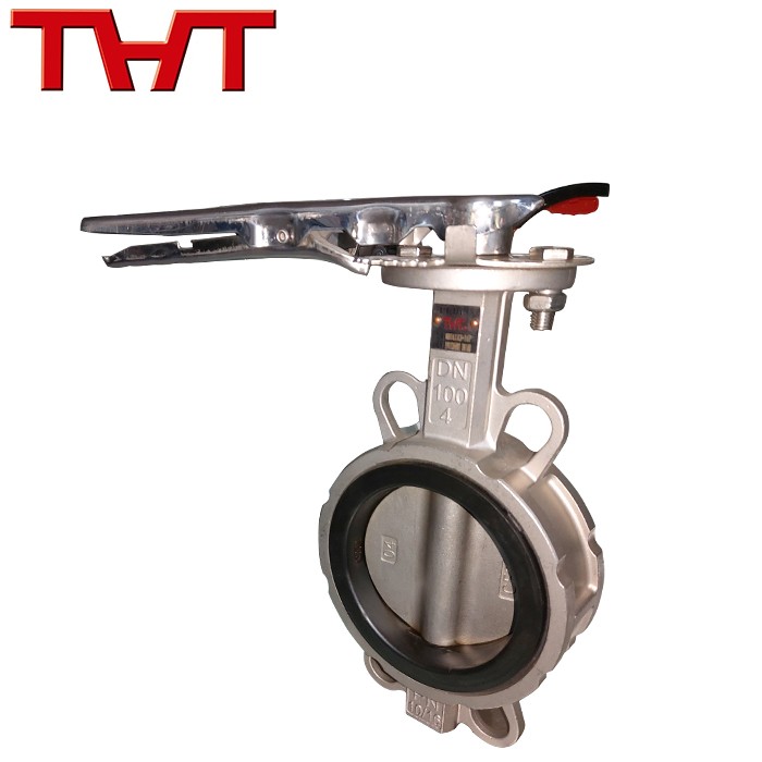 Wafer Disc Type Soft Seal Butterfly Valve