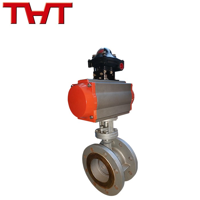 10 Inch Pneumatic Actuated Butterfly Valve