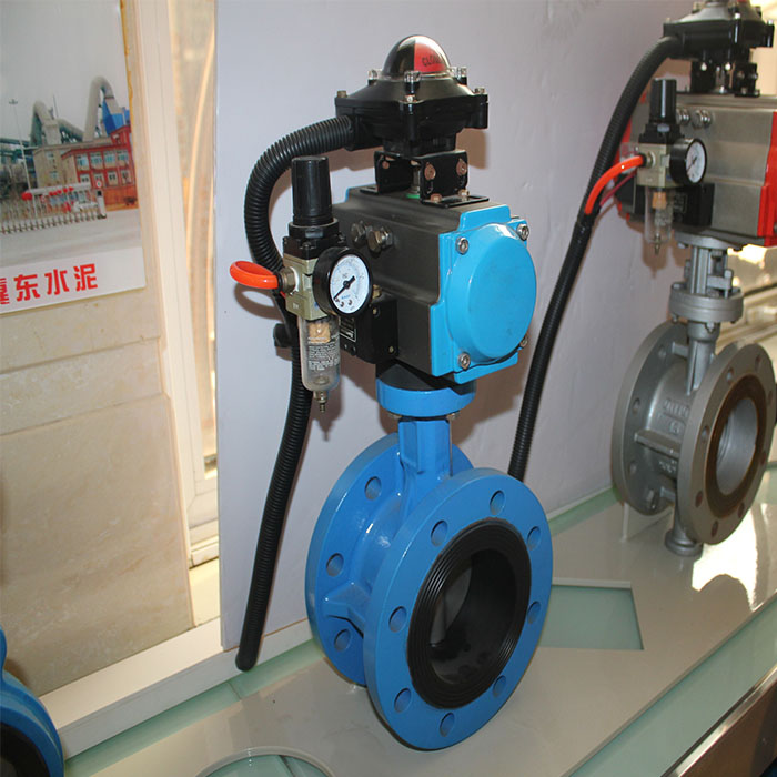 Pneumatic Actuator Butterfly Valve