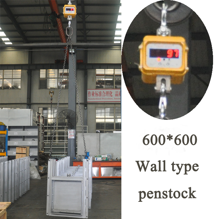 Heavy duty penstock valve