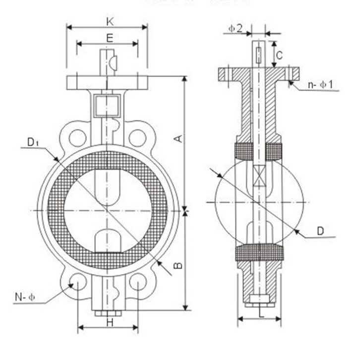 Ptfe Butterfly Valve