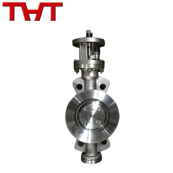 Wafer tripple offset CF8M Butterfly Valve