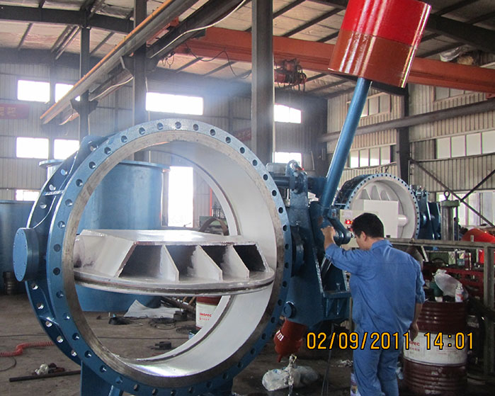 Hydraulic Actuator Butterfly Valve